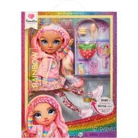 MGA Entertainment Rainbow High Sparkle & Shine Fashion Dolls- Rosetta (Pink), Poupée Rainbow High Sparkle & Shine Fashion Dolls- Rosetta (Pink), Poupée mannequin, Femelle, 4 an(s), Garçon/Fille, 280 mm, Multicolore