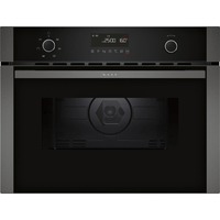 Neff N 50 C1AMG84G1 four 44 L 3350 W Noir, Graphite, Four à micro-ondes Graphite/gris, Petit, Four électrique, 44 L, 3350 W, 44 L, Multitech
