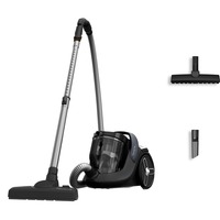Rowenta Green Force RO7C36 2,5 L Aspirateur réservoir cylindrique Sec 500 W Sans sac Noir/gris, 500 W, Aspirateur réservoir cylindrique, Sec, Sans sac, 2,5 L, HEPA
