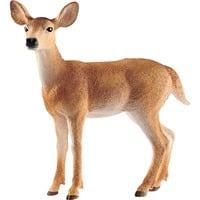 Schleich WILD LIFE Biche de Virginie, Figurine 3 an(s), Multicolore, Plastique, 1 pièce(s)