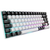 Sharkoon SKILLER SGK50 S3, clavier gaming Blanc, Layout DE, Gateron Red