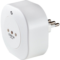 Shelly Plus Plug IT, Switch socket Blanc