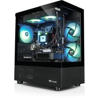 Thermaltake PC-000094-DE, PC gaming Noir/transparent