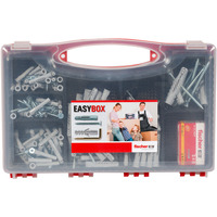 fischer EASY Box chevilles universelles UX avec vis Gris clair