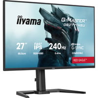 iiyama G-Master GB2771HSU-B1 Red Eagle 27" Moniteur gaming Noir (Mat), 1x DisplayPort, 2x HDMI, 1x USB-C, 1x USB-A, 240 Hz, 68,6 cm (27"), 1920 x 1080 pixels, Full HD, Noir