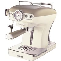 Ariete 1389/13 Manuel Machine à expresso 0,9 L Beige/crème, Machine à expresso, 0,9 L, Dosette de café, 850 W, Beige