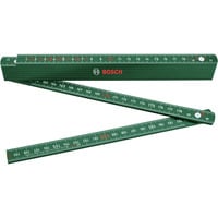 Bosch Règle pliante en bois 2m, Bar Vert