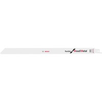 Bosch S 1222 VF Lames de scie sauteuse, à chantourner et sabre, Lame de scie Plastique renforcé en fibre de verre, Métal, Tôle métallique, Bois avec clous, 1,8 mm, 2,6 mm