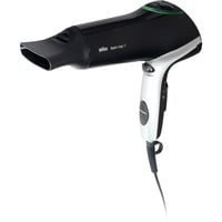 Braun HD710 sèche-cheveux 2200 W Noir, Argent Noir/Argent, 70 °C, Noir, Argent, Monochromatique, Orifice de suspension, Boutons, Glissière, 2200 W