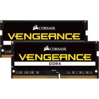 Corsair Vengeance 16 Go DDR4-3200 (2x 8 Go) mémoire PC portable Noir, CMSX16GX4M2A3200C22, SO-DIMM