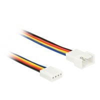 DeLOCK Câble de rallonge PWM connecteur ventilateur 4 broches, Câble d'extension 