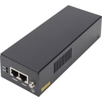 Digitus Injecteur PoE++ Gigabit Ethernet, 802.3bt, 85 W, PoE-Injecteur Noir, 802.3bt, 85 W, Gigabit Ethernet, 10,100,1000 Mbit/s, IEEE 802.3bt, Noir, 100 m, Court-circuit