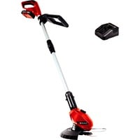 EINHELL GE-CT 18 Li Kit Batterie, Coupe-bordures Rouge/Noir, 8500 tr/min, 90°, Batterie, Lithium-Ion (Li-Ion), 18 V, 2 Ah