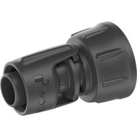 GARDENA Connecteur de robinet Micro-Drip-System 13 mm (1/2") - 3/4" filetage, Raccord de robinet Gris foncé