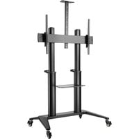 HAGOR BrackIT Stand HD XXL 3,05 m (120") Noir, Système de support Noir, 140 kg, 165,1 cm (65"), 3,05 m (120"), 1000 x 600 mm, 1250 - 1600 mm, -5 - 10°