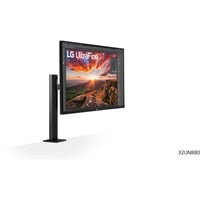 LG 32UN880K écran plat de PC 81,3 cm (32") 3840 x 2160 pixels 4K Ultra HD Noir 31.5" Moniteur Noir, 81,3 cm (32"), 3840 x 2160 pixels, 4K Ultra HD, 5 ms, Noir