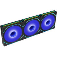 Lian Li UNI FAN SL-INF FLEX ventilateurs de boîtier RGB  Noir, 3 pièces, 120 x 124 x 28 mm, PWM