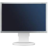 NEC MULTISYNC EA241WM reconditionné 24" Moniteur Blanc, 1x DVI, 1x VGA, 4x USB-A