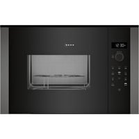 Neff HLAGD53G0 micro-onde Graphite Micro-onde combiné Intégré 25 L 900 W, Four à micro-ondes Noir/gris, Intégré, Micro-onde combiné, 25 L, 900 W, Écran integré, LED