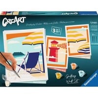 CreArt Gallery Wall Set - At the Beach, Peinture