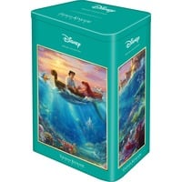 Schmidt Spiele Thomas Kinkade Studios : Disney - Ariel dans la boîte métallique nostalgique, Puzzle 