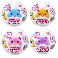 ZURU Hamster Mania ZURU, Figurine Pets Alive Hamster Mania, Hamster jouet, 3 an(s), AAA