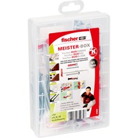 fischer Boîte Meister DuoLine chevilles Gris clair/Rouge