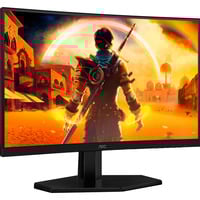 AOC 23.6" Moniteur gaming incurvé Noir (Mat)