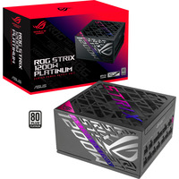 ASUS ROG -STRIX-1200P-GAMING unité d'alimentation d'énergie 20+4 pin ATX ATX Noir alimentation modulaire 1200 watt 4x PCIe, 1200 W, 100 - 240 V, Actif, 130 W, 1200 W, 130 W
