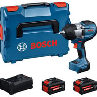 Bosch Clé à chocs sans fil GDS18V-1400 Professional, 18 Volts, Visseuse à choc Bleu/Noir