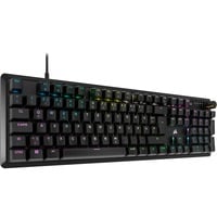 Corsair clavier gaming Noir, Layout DE, Corsair Red