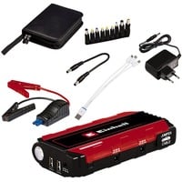 EINHELL CE-JS 12 Lithium Polymère (LiPo) 11000 mAh Noir, Rouge, Powerbank Rouge/Noir, 11000 mAh, Lithium Polymère (LiPo), Noir, Rouge