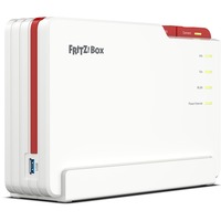 FRITZ! 5690 Pro Routeurs sans fil, Routeur fibre optique Box 5690 Pro, Wi-Fi 7 (802.11be), Tri-bande (2,4 GHz / 5 GHz / 5 GHz), Ethernet/LAN, Blanc, Routeur