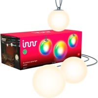 INNR Pack de 3 lampes sphériques intelligentes d'extérieur couleur, Lumière LED 