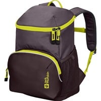Jack Wolfskin SAC D'AVENTURE, Sac à dos Violâtre/néon jaune