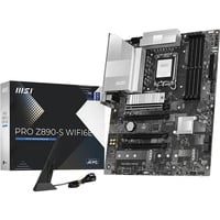 MSI PRO Z890-S WIFI6E carte mère socket 1851 Noir/Argent