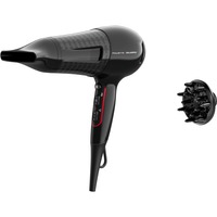 Rowenta CV591L, Sèche-cheveux Noir/Rouge