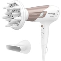 Rowenta Studio Dry CV5830 sèche-cheveux 2300 W Beige, Blanc Noir/Or rose, CC, Beige, Blanc, Monochromatique, Plastique, Orifice de suspension, 1,8 m