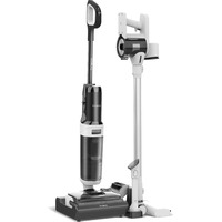 Tineco Interrupteur au sol S6 Stretch, Aspirateur sec/humide Noir/Blanc
