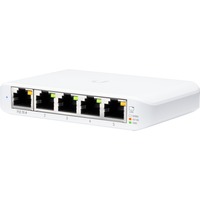 Ubiquiti USW Flex Mini, Switch Blanc, Géré, L2, Gigabit Ethernet (10/100/1000), Connexion Ethernet, supportant l'alimentation via ce port (PoE)