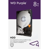 WD Purple 8 To, Disque dur WD84PURZ, SATA 600, AF, 24/7