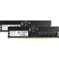 ADATA 64 Go DDR5-4800 (2x 32 Go) mémoire vive Noir, AD5U480032G-DT