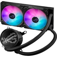 ASUS ROG RYUO III 240 ARGB, Watercooling Noir, Connexion du ventilateur PWM à 4 broches