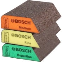 Bosch 2 608 901 174 Bloc de ponçage manuel, Éponge de broyage Multicolore, Bloc de ponçage, Multicolore, Bois, Décapant, 69 mm, 98 mm