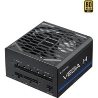 Chieftec Vega PPG-1000-C unité d'alimentation d'énergie 24-pin ATX ATX Blanc alimentation  modulaire 1000 watt Noir, 1x 12V-2x6, 4x PCIe, 1000 W, 100 - 240 V, 50/60 Hz, 12 A, 100 W, 1000 W