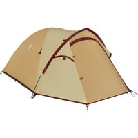 Coleman Darwin 3 Plus Summer, Tente Beige/rouge foncé