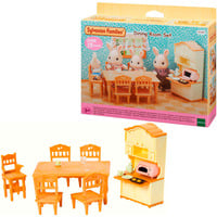 EPOCH Traumwiesen Sylvanian Families - Salle à manger maison de campagne, Jouets de construction 
