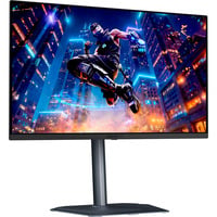 GIGABYTE MO27Q3 QD-OLED 27" Moniteur gaming Noir, 1x DisplayPort, 2x HDMI, 1x USB-C, 2x USB-A, 360 Hz, 360Hz, 0.03ms, 250 cd/m², G-Sync Compatible, FreeSync Premium Pro, Display HDR True Black 400, HDMI 2.1, DisplayPort 1.4, 68,6 cm (27"), 2560 x 1440 pixels, Quad HD, QD-OLED, 0,03 ms, Noir