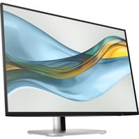 HP Series 5 Écran WUXGA 24 pouces Pro - 524pn 24" Moniteur Argent/noir, 1x DisplayPort, 1x HDMI, 4x USB-A, 61 cm (24"), 1920 x 1200 pixels, WUXGA, LCD, 5 ms, Noir