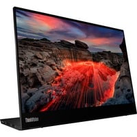 Lenovo ThinkVision M14t Gen 2 LED display 35,6 cm (14") 2240 x 1400 pixels 2.2K Écran tactile Noir Moniteur Noir, 35,6 cm (14"), 2240 x 1400 pixels, 2.2K, LED, 8 ms, Noir